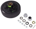 Dexter Trailer Hub & Drum Assembly for 3,500-lb Axles - 10" Diameter - 5 on 4-1/2 - Pre-Greased - 84546UC3-EZ