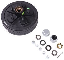 Dexter Trailer Hub and Drum Assembly for 3,500-lb Axles - 10" Diameter - 5 on 5 - Pre Greased