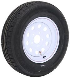 Kenda Karrier KR53 ST205/75R15 Radial Trailer Tire with 15" White Mod Wheel - 5 on 5