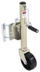 etrailer Boat Trailer Jack w/ Wheel - Sidewind - Swivel - 10" Lift - Zinc - 1,000 lbs